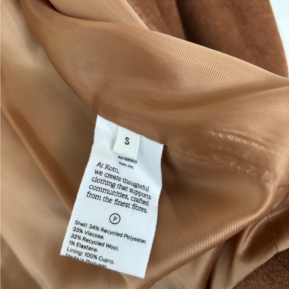 KOTN Women's Wool Scarab Sportcoat - Picture 6 of 8